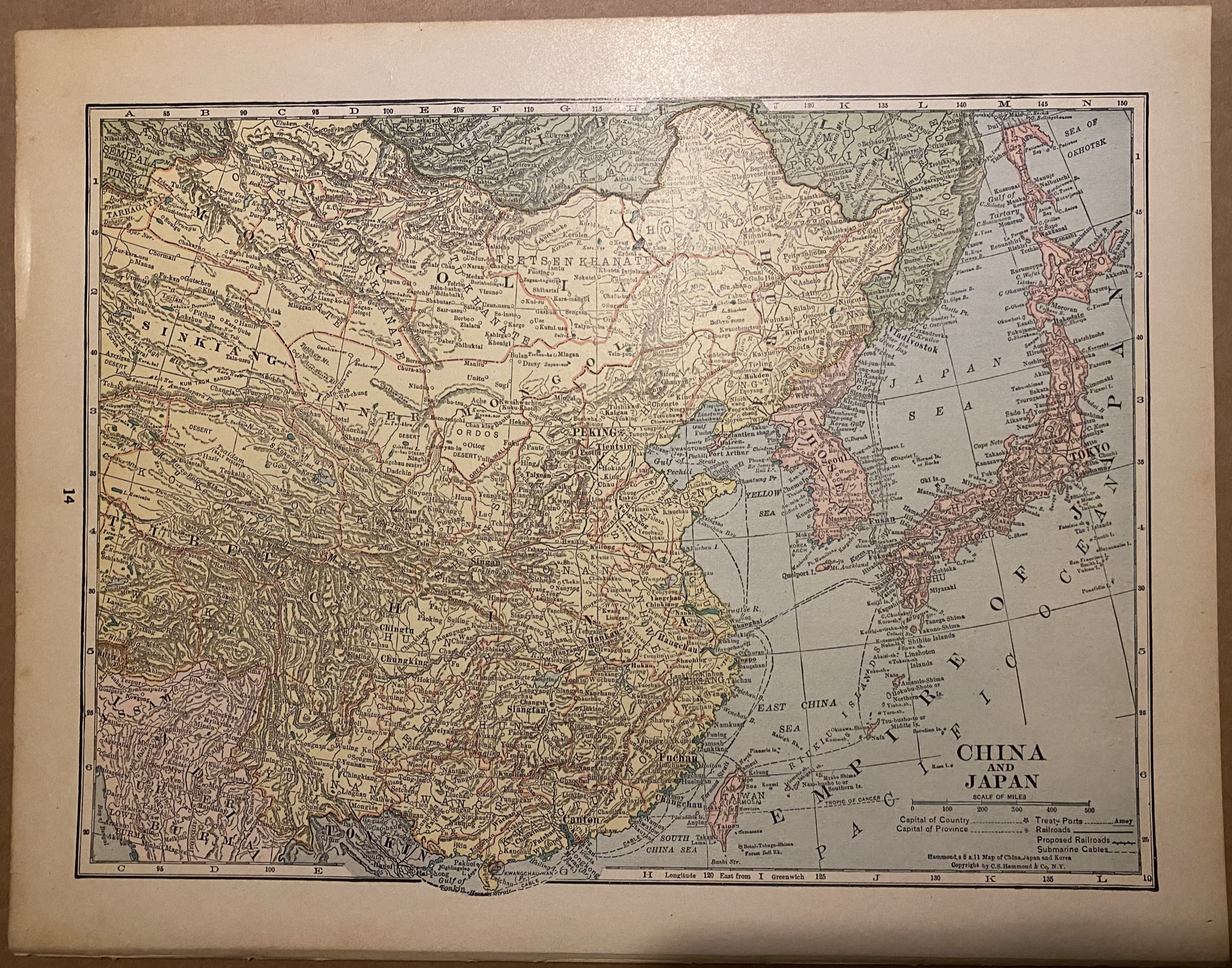 Ezo No Kuni Zenzu (Map of the Ezo Region): Geographicus Rare